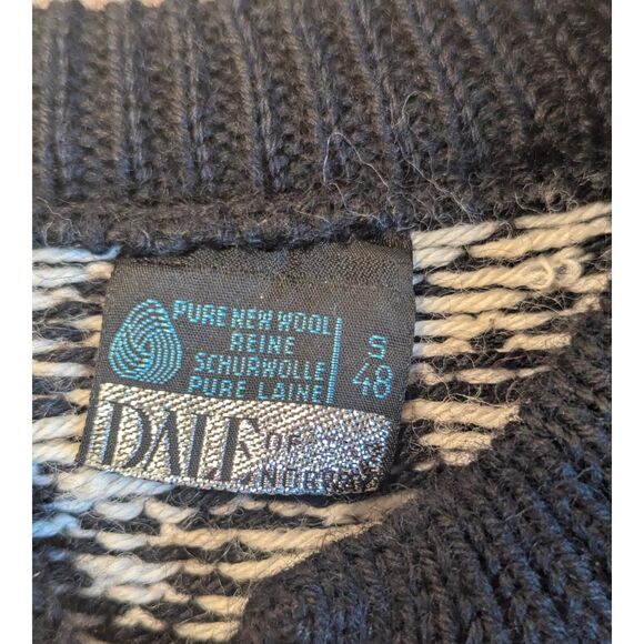 Dale of Norway S Pure New Wool Nordic Fair Isle Cardigan - Picture 3 of 6